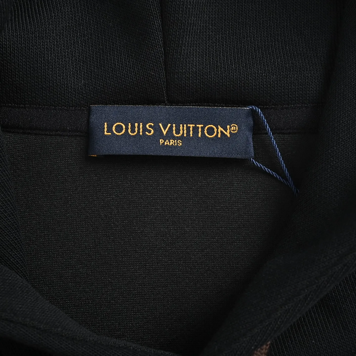 Louis Vuitton/Louis Vuitton rivet presbyopic letter hooded sweatshirt